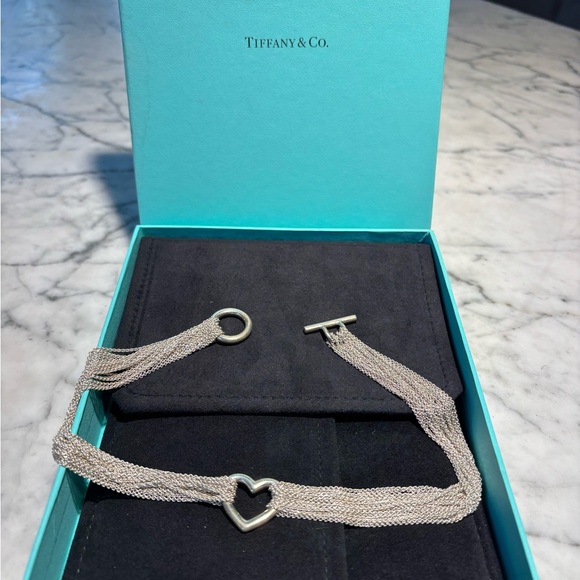 Tiffany & Co. Jewelry - TIFFANY necklace with heart pendant